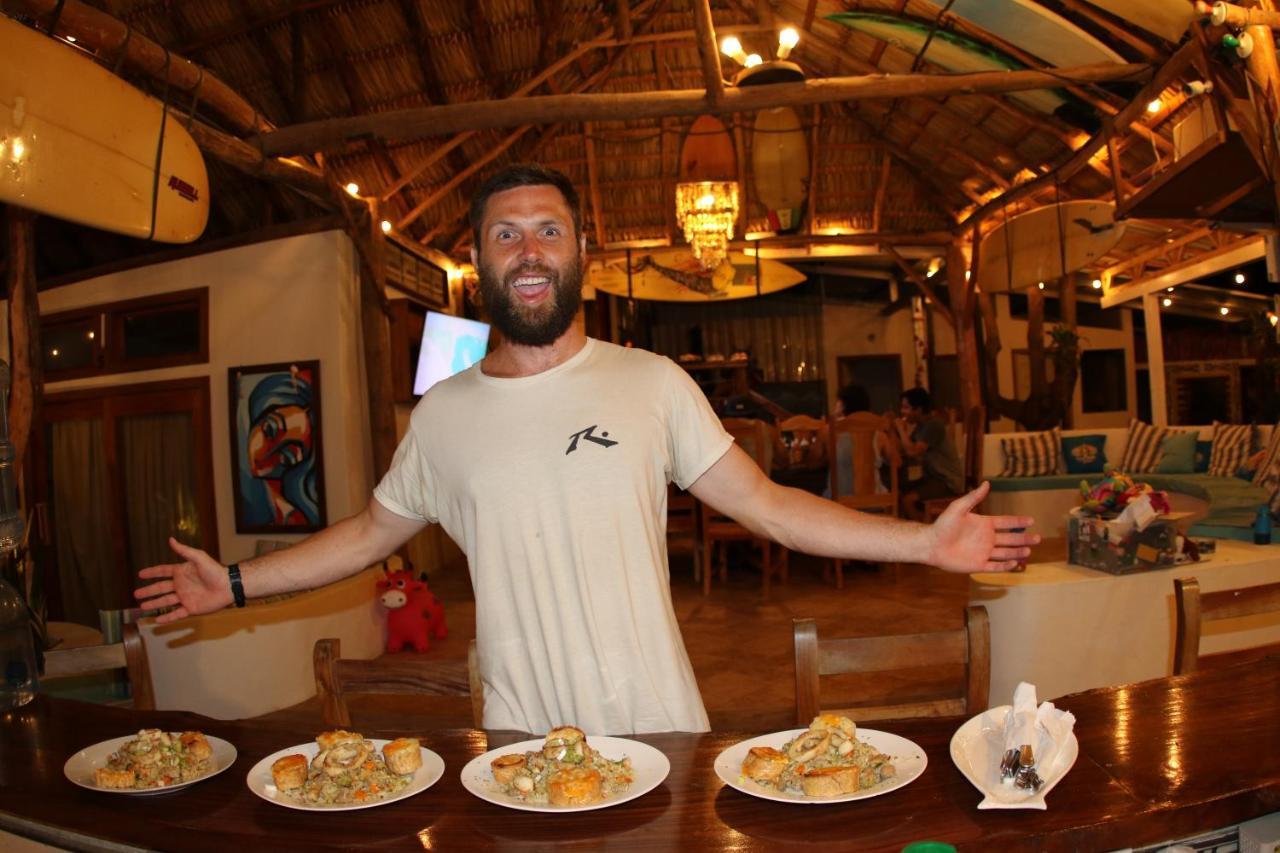 Sirena Surf Lodge Miramar Nicaragua Zewnętrze zdjęcie